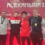 أبطال مصارعة كفر الشيخ يتألقون في بطولة إفريقيا