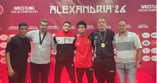 أبطال مصارعة كفر الشيخ يتألقون في بطولة إفريقيا