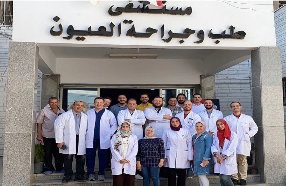 تقديم 346 استشارة طبية عن بُعد في مستشفى رمد المنصورة