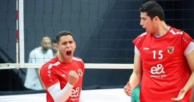 الأهلي يتأهل لنهائي بطولة أفريقيا لرجال الطائرة