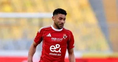 فحص طبي يحدد مصير ياسر إبراهيم من مباراة الأهلي وإنبي