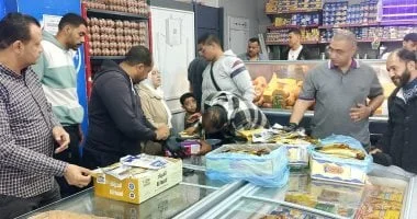 3442 مخالفة تموينية في المنيا خلال شهر إبريل