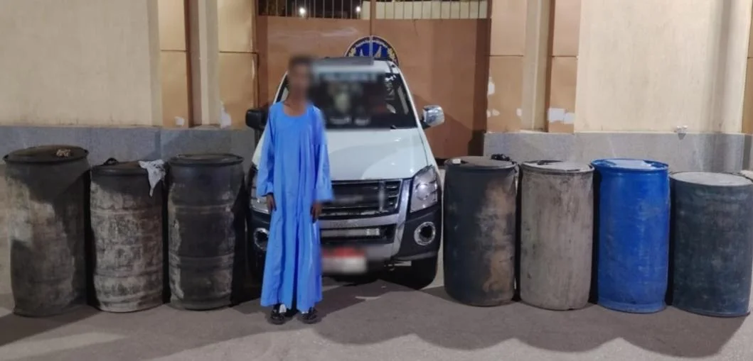 إحباط بيع ألف لتر سولار بأسوان