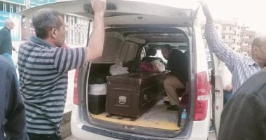 تشييع جنازة البطل حسانين أحمد بالعاشر من رمضان