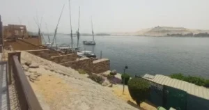 وقف حركة الملاحة النهرية في أسوان بسبب التقلبات الجوية