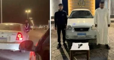 القبض على قناص سيارات الزفة في مطروح