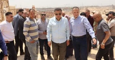 محافظ القليوبية يؤكد عدم إنشاء مقابر جديدة بالخانكة