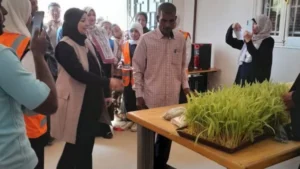 افتتاح معرض الحرف اليدوية بمكتبة مصر العامة بالنمسا