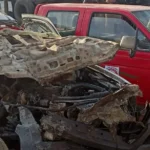 ميكروباص يدهس المارة ويقتحم محلًا بمؤسسة الزكاة