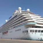 استقبال ميناء السخنة لسفينة (CRYSTAL SERENITY) بحمولة 1100 فرد