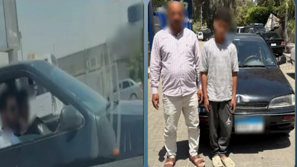 طفل يقود سيارة في مدينة نصر والأمن يكشف التفاصيل