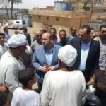 متابعة جهود تقنين أراضي الدولة في مركز أطفيح