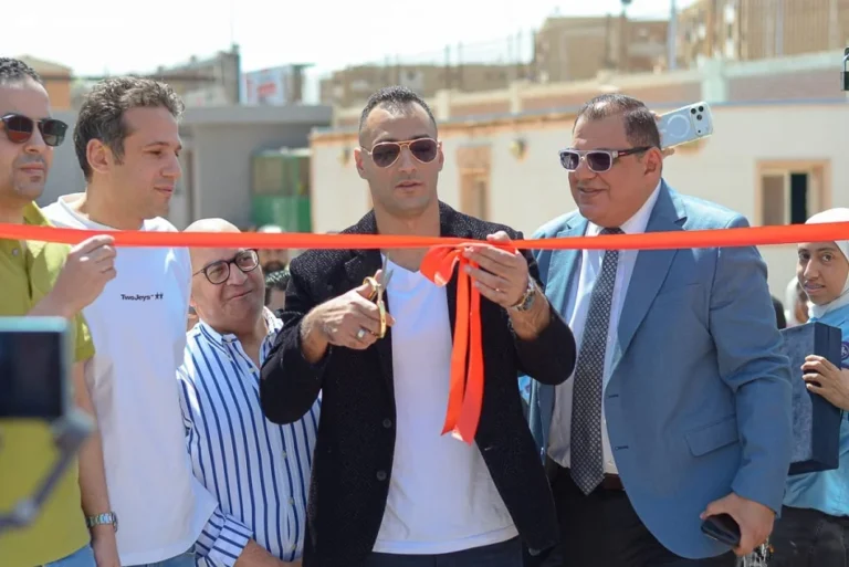 افتتاح الملعب المتعدد بمركز التنمية الشبابية بالشيخ زايد