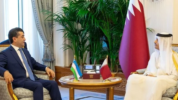 قطر وأوزبكستان تبحثان تطورات الأوضاع الإقليمية