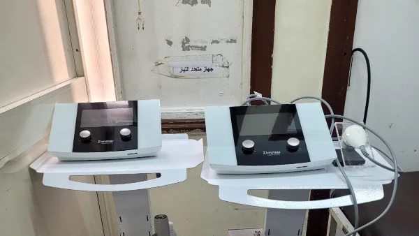 تشغيل أجهزة طبية متطورة في مجمع أبو بكر الصديق
