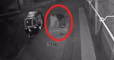 سرقة أغطية البالوعات تهدد الأرواح والأمن يتصدى لها