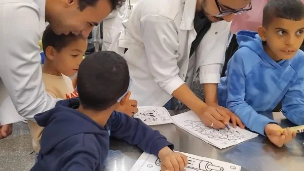قافلة طبية لطب الأسنان لذوي الهمم في دار السندس
