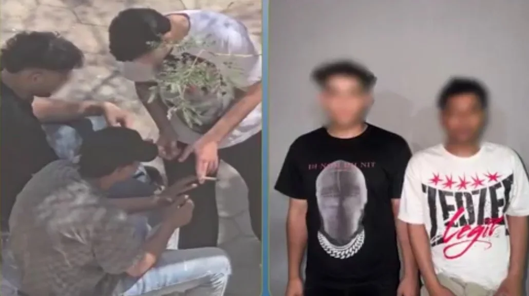القبض على طلاب يتعاطون المخدرات في النزهة