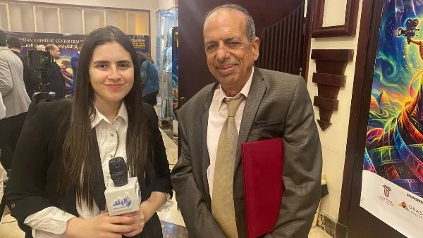محمد الصاوي يعبر عن سعادته بتكريمه في مهرجان الكاثوليكي