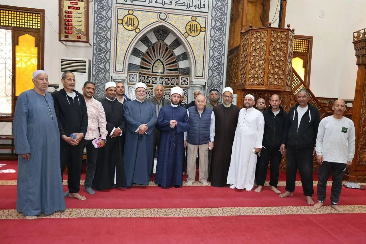 وزير الأوقاف يتفقد مسجد يوسف الصحابي في القاهرة
