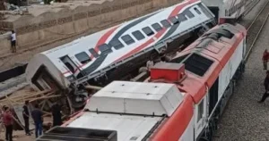 انقلاب قطار روسي في أسوان يسفر عن إصابة 3 أشخاص
