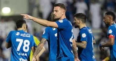 الهلال يفوز بصعوبة على الخليج في الدوري السعودي