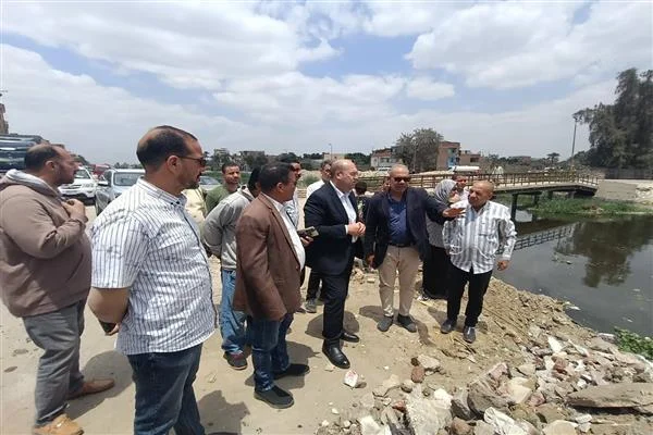 متابعة ميدانية لمناسبات المياه وتنظيف أبو النمرس والبدرشين