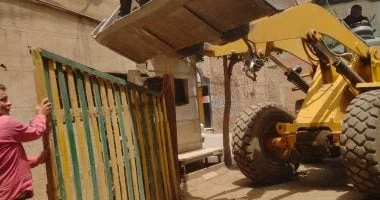 حملات إزالة الإشغالات في المنوفية تحقق نجاحًا ملحوظًا