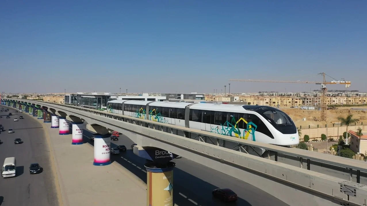 تشغيل مونوريل شرق النيل لنقل 8 ملايين راكب يوميًا