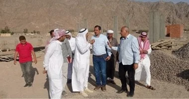 محافظ جنوب سيناء يزور الوديان والتجمعات البدوية