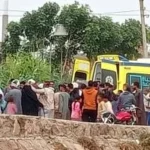 إصابة شخصين في حادث تصادم بالمنوفية