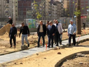 متابعة إنشاء حديقة "جوهرة المنصورة"