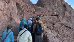 سانت كاترين تستقبل 311 زائرًا من جنسيات متعددة