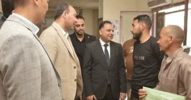 نائب محافظ البحيرة يتفقد خدمات شبراخيت