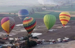 استئناف رحلات البالون الطائر في الأقصر