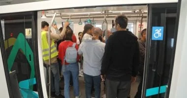 إقبال كبير على مونوريل شرق النيل بالعاصمة الإدارية