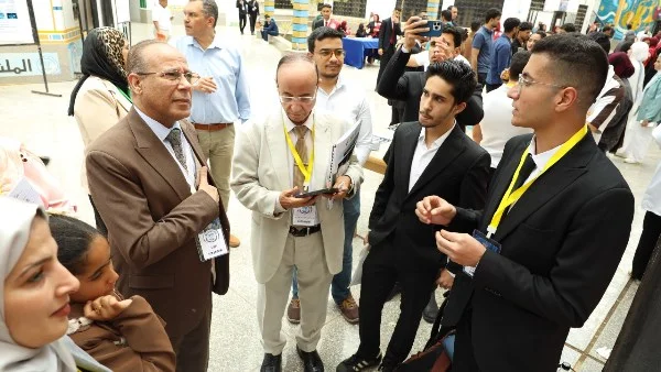 اللقاء العلمي للبحوث الطلابية بجامعة قناة السويس