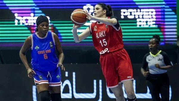 سيدات سلة الأهلي في مواجهة سبورتنج بالدوري النهائي