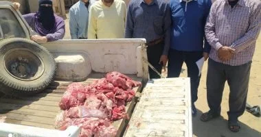 ضبط 6 طن أرز وأعلاف مجهولة المصدر في المنوفية