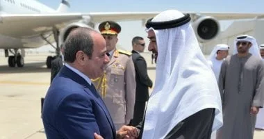 زيارة السيسي للإمارات ولقاء الشيخ محمد بن زايد