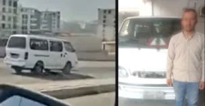 ضبط قائد ميكروباص في القاهرة انحرف عكس الاتجاه