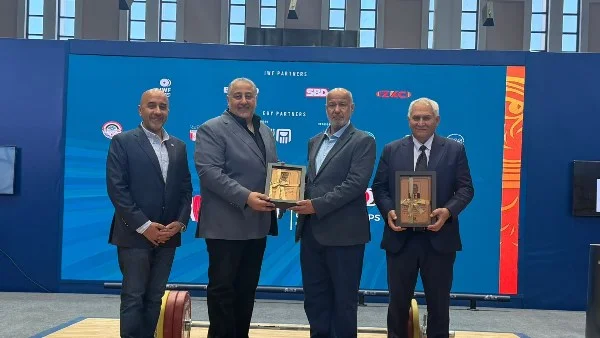تكريم محمد المانع في مجال رفع الأثقال