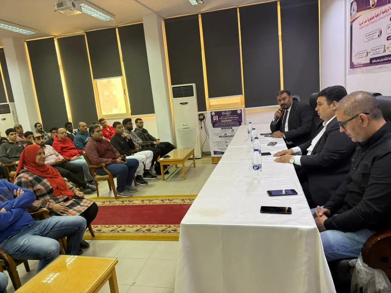 ندوة بعلوم الرياضة تزود الطلاب بطرق ترشيد استهلاك الكهرباء