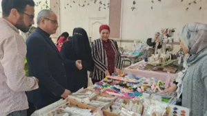 افتتاح معرض «مشروعك» للحرف اليدوية ببلطيم