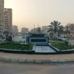 تطوير ميدان أبراج النيل بدسوق بنسبة 90%