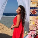 ياسمين صبري تروج لفيلم نصيب بلقطات من مرسى علم