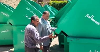 دعم منظومة النظافة وتطوير الميادين في كفر الشيخ