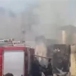 حريق في محل مهجور بالغردقة ومجهودات للسيطرة عليه