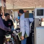 ضبط 260 لتر بنزين وربع طن لحوم في الشهداء
