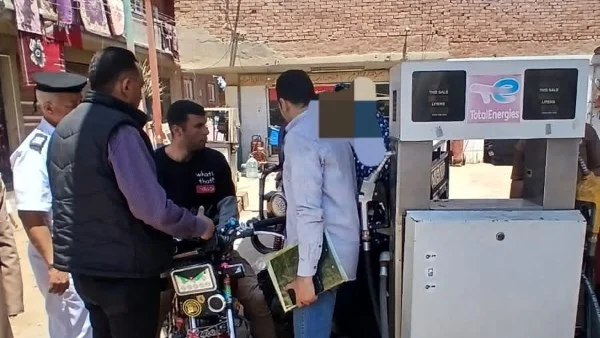 ضبط 260 لتر بنزين وربع طن لحوم في الشهداء